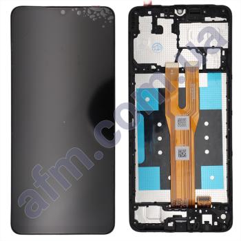 Дисплей Samsung A065 Galaxy A06 чорний + рамка