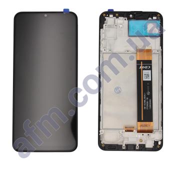 Дисплей Samsung A236B Galaxy A23 5G чорний + рамка
