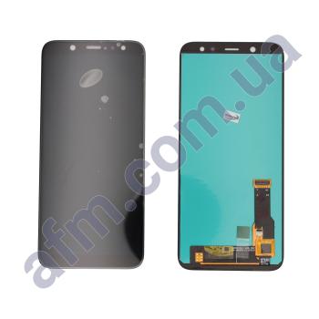 Дисплей Samsung A600F Galaxy A6 2018 OLED чёрный