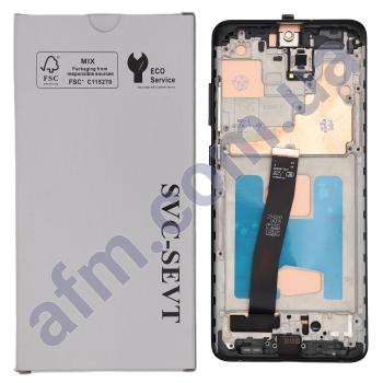 Дисплей Samsung G988 Galaxy S20 Ultra TFT чорний + рамка
