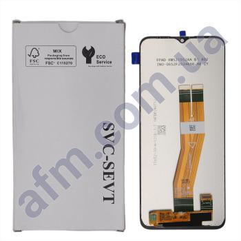 Дисплей Samsung сервісний A035G Galaxy A03 (163*72) чорний GH81-21626A
