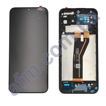 Дисплей Samsung M146 Galaxy M14 2023 чёрный + рамка