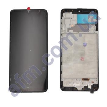 Дисплей Samsung M225F Galaxy M22/ E225F OLED (Small LCD) чёрный + рамка