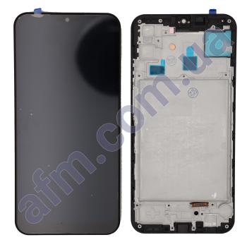 Дисплей Samsung M317 Galaxy M31s OLED (Small LCD) чёрный + рамка