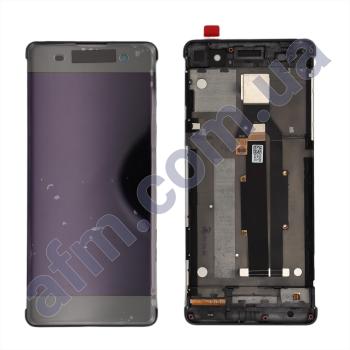 Дисплей Sony F3111 Xperia XA/ F3112/ F3113/ F3115/ F3116 серый + рамка