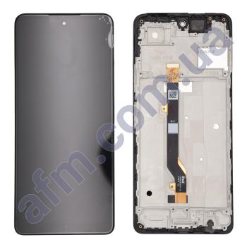 Дисплей Tecno Pova 5 (LH7n) чорний + рамка
