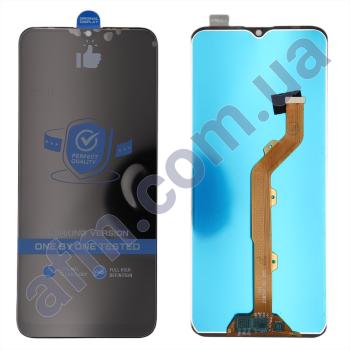 Дисплей Tecno Spark 4 KC2/ KC8/ Camon 12 CC7/ Infinix Hot 8 X650 чорний