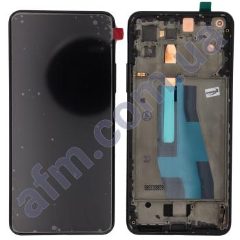 Дисплей Xiaomi Mi11 Lite 4G/ Mi 11 Lite 5G/ 11 Lite 5G NE AMOLED чёрный + рамка