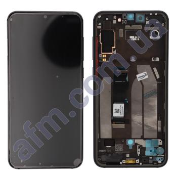 Дисплей Xiaomi Mi9 SE AMOLED чёрный + рамка!