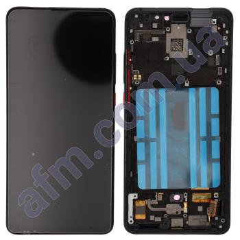 Дисплей Xiaomi Mi9T/ Mi9T Pro/ Redmi K20/ Redmi K20 Pro OLED чёрный + рамка