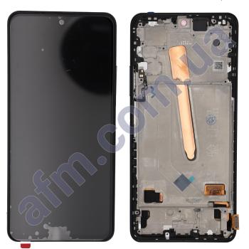 Дисплей Xiaomi Poco F3/ Mi11i/ K40 OLED чёрный + рамка