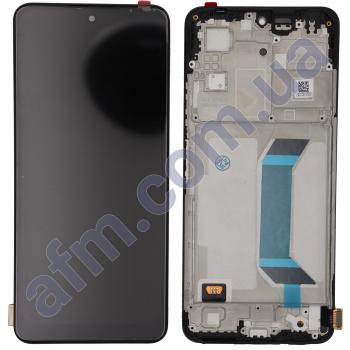 Дисплей Xiaomi Poco X5 5G/ Redmi Note 12 5G/ Note 12 China TFT чёрный + рамка