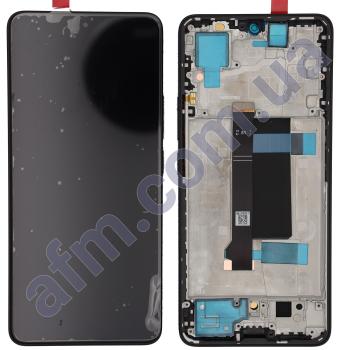 Дисплей Xiaomi Poco X6 5G/ Redmi Note 13 Pro 5G OLED чёрный + рамка