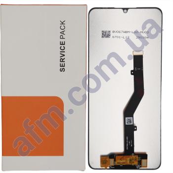 Дисплей ZTE Blade A72 4G/ A72s/ V40 Vita чёрный оригинал в упаковке