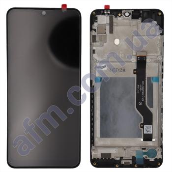 Дисплей ZTE Blade A7s 2020 (FPC-T65PTS02CVOF) чёрный + рамка