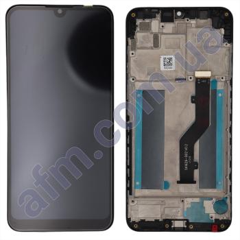 Дисплей ZTE Blade V10 Vita чёрный + рамка