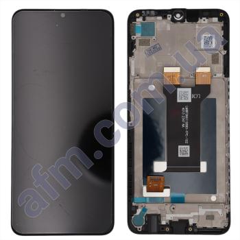 Дисплей ZTE Nubia Neo 5G/ V50 Design 5G чёрный + рамка