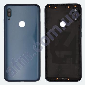 Задня кришка Huawei Y6 2019 (MRD-LX1)/ Y6 Prime 2019 синя + Скло камери