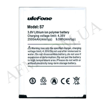 АКБ оригінал Ulefone S7/ Assistant AS-502/ AS-503