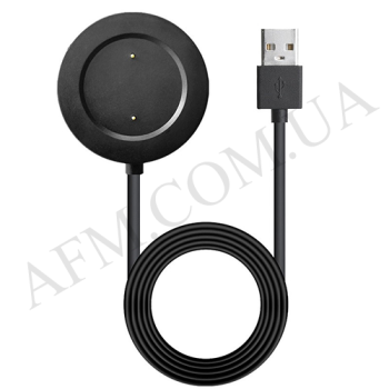 USB кабель для смарт часов Xiaomi Mi Watch Color Sport/ Color 2/ S1 Active чорний
