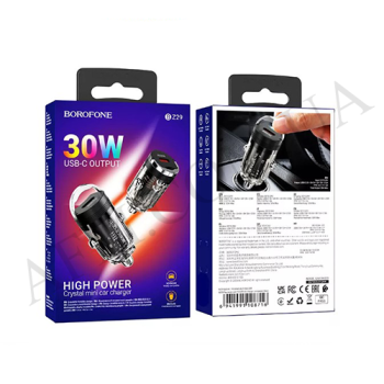 АЗП блок Borofone BZ29 Ray PD30W чорний