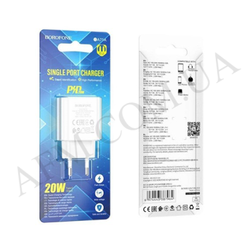 СЗУ блок Borofone BA71A PD20W Type-C белый