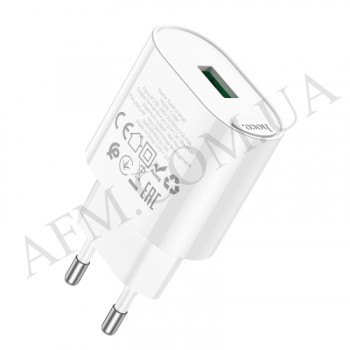 СЗУ блок Hoco C109A PD20W+QC3.0 (USB/ Type-c) белый