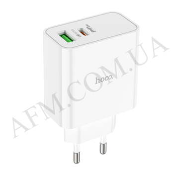 СЗУ блок Hoco C113A PD65W + QC3.0 белый