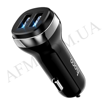 АЗП блок Hoco Z40 (2USB/ 2.4A) чорний