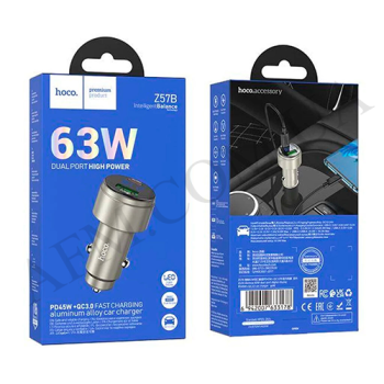 АЗП блок Hoco Z57B PD45W+QC3.0 золотистий