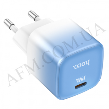 СЗУ блок Hoco C101A PD20W (1 Type-C) голубой