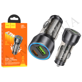 АЗУ блок Hoco NZ12A PD43W + QC3.0 (Type-C/ 1USB) чёрный