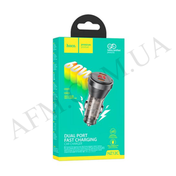 АЗУ блок Hoco NZ12C PD60W 2*Type-C чёрный