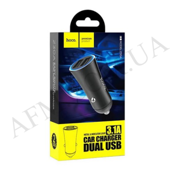 АЗУ блок Hoco Z30A (2USB) чёрный