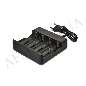 СЗУ MD-484A 4.2V 1000mAh для аккумуляторов 18650/ 16340/ 26650/ 14500 и других (4 слота)