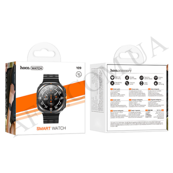Смарт-часы Hoco Y29 Smart Sport функция звонка чёрные