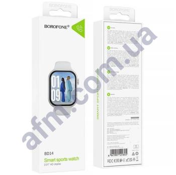 Смарт-часы Borofone BD14 функція дзвінка сірі