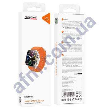 Смарт-часы Borofone BD14 Ultra функція дзвінка золоті