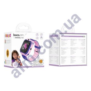Смарт-часы Hoco Y105 дитячі рожеві