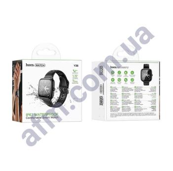 Смарт-часы Hoco Y36 Smart функція дзвінка чорні