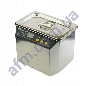 Ультразвукова ванна Baku BK3550 в металевому корпусі (двухрежимная 30W/ 50W 0.7L)