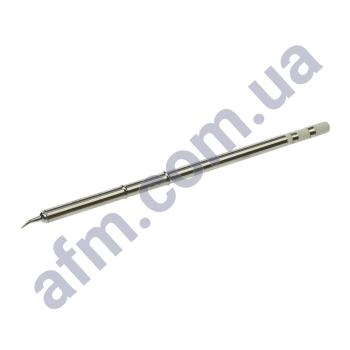 Паяльное жало Relife T12-XS-J (изогнутое,  встроенный нагреватель)