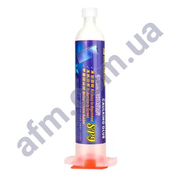 Клей полиуретановый Mechanic SP9 30мл быстросохнущий в шприце,  прозорий