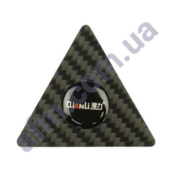 Карта пластиковая QianLi Carbon Fiber C треугольник для разборки