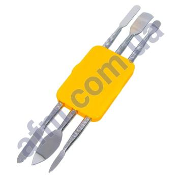 Набор двухсторонних металлических лопаток Aida AD-i3B 3 в 1 для разборки корпусов