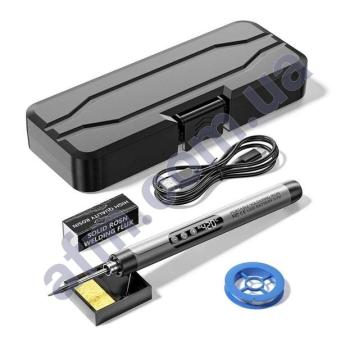 Паяльник портативний TK-USB-DS з підставкою