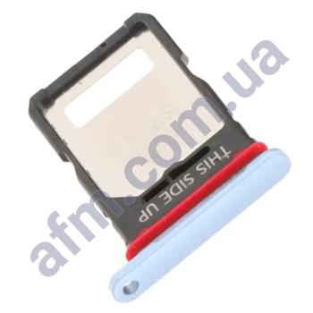 Тримач SIM-карты Motorola XT2429 Edge 50 Fusion на 2 Sim-карты блакитний