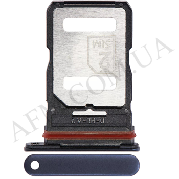 Держатель SIM-карты Motorola XT2203 Edge 30 на 2 Sim-карты синий!