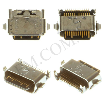 Коннектор Motorola XT1925 Moto G6/ XT1926/ XT1942/ P30 Note Type-C