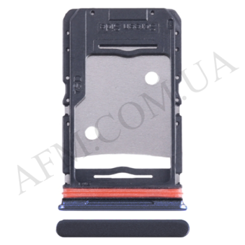 Держатель SIM-карты и карты памяти Tecno Pova 5 (LH7n) Mecha Black чёрный